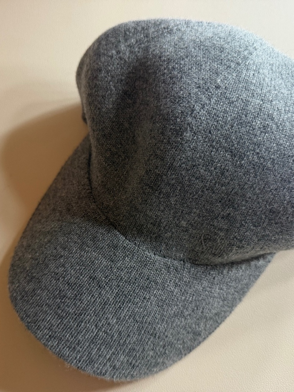 SAINT LAURENT Cashmere Baseball Cap (Size M & Unisex)